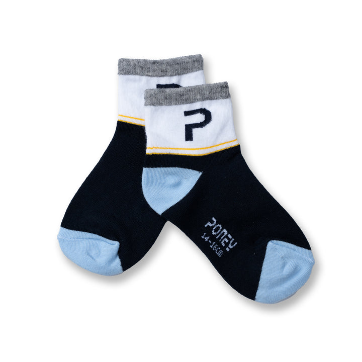 Poney Boys "P" Logo Socks