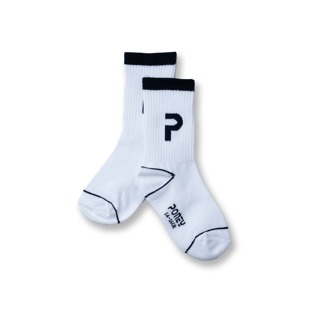 Poney Boys "P" Logo Socks