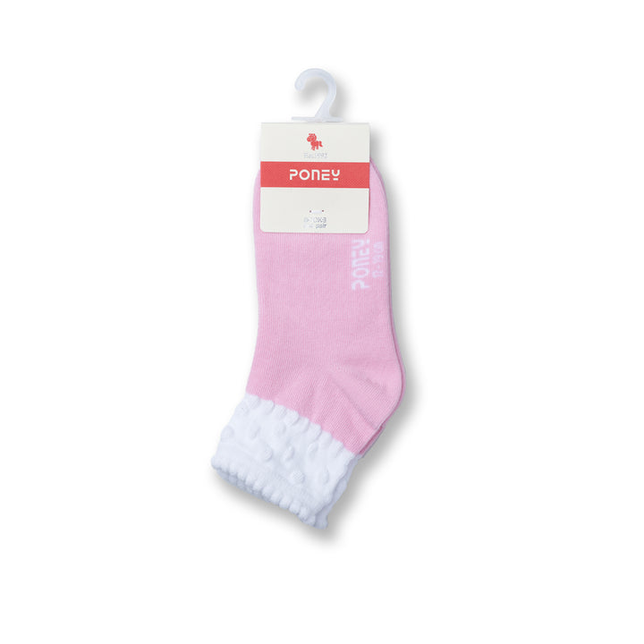 Poney Girls Ruffled Socks