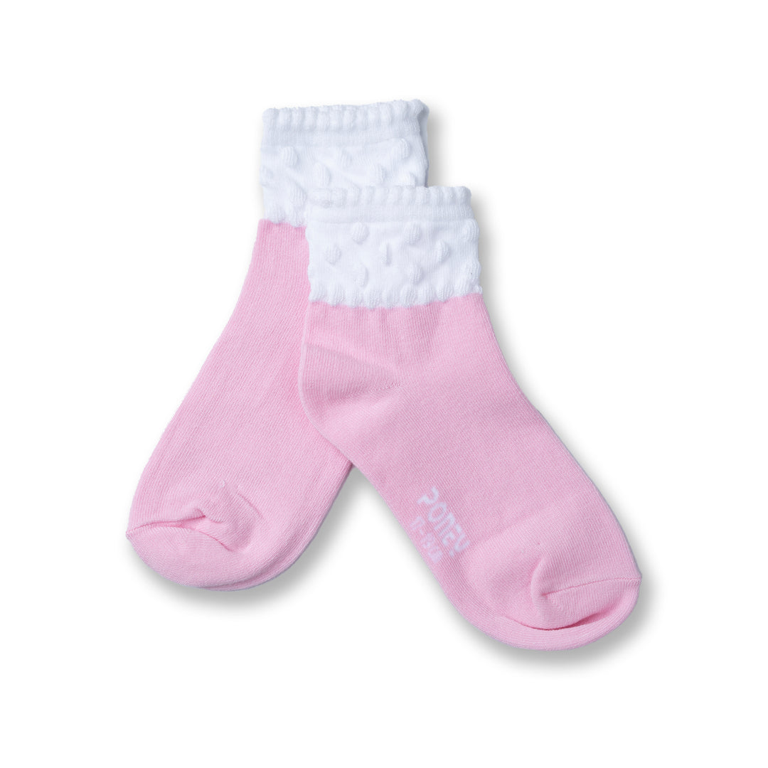 Poney Girls Ruffled Socks