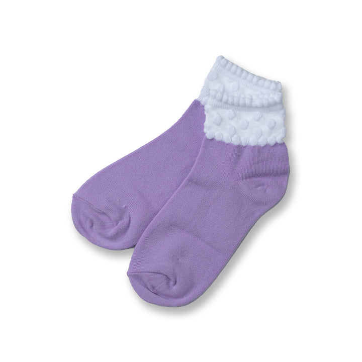 Poney Girls Ruffled Socks