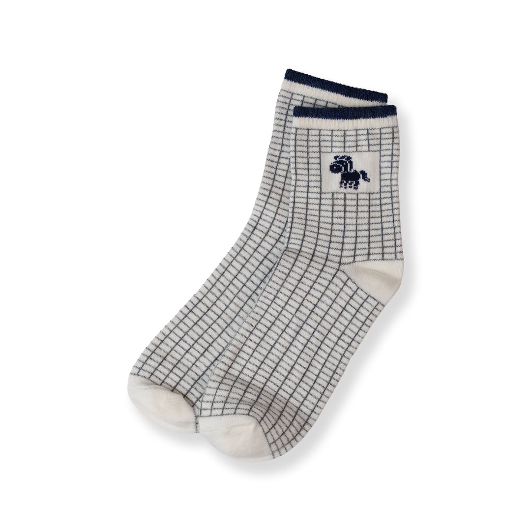 Poney Boy White Socks 130-2585