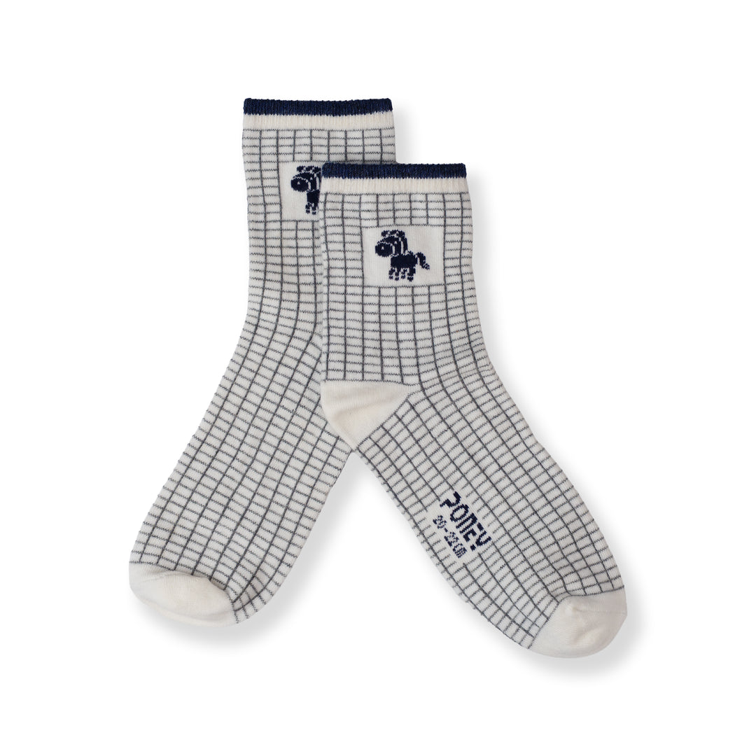 Poney Boy White Socks 130-2585