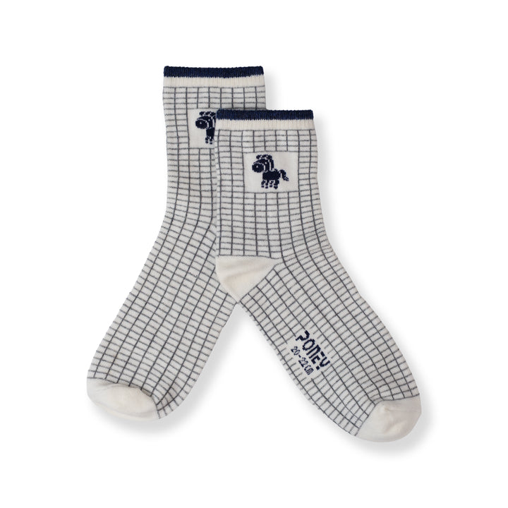 Poney Boy White Socks 130-2585