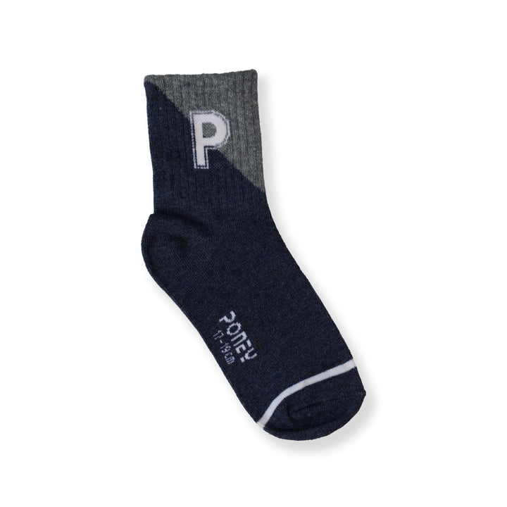 Poney Unisex Blue Socks 130-2853