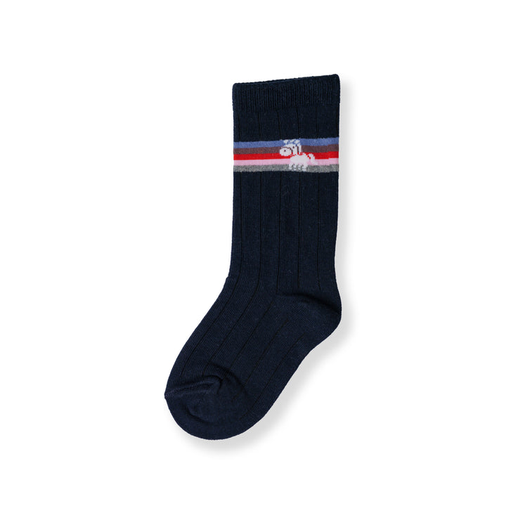 Poney Boy Navy Socks 130-2854