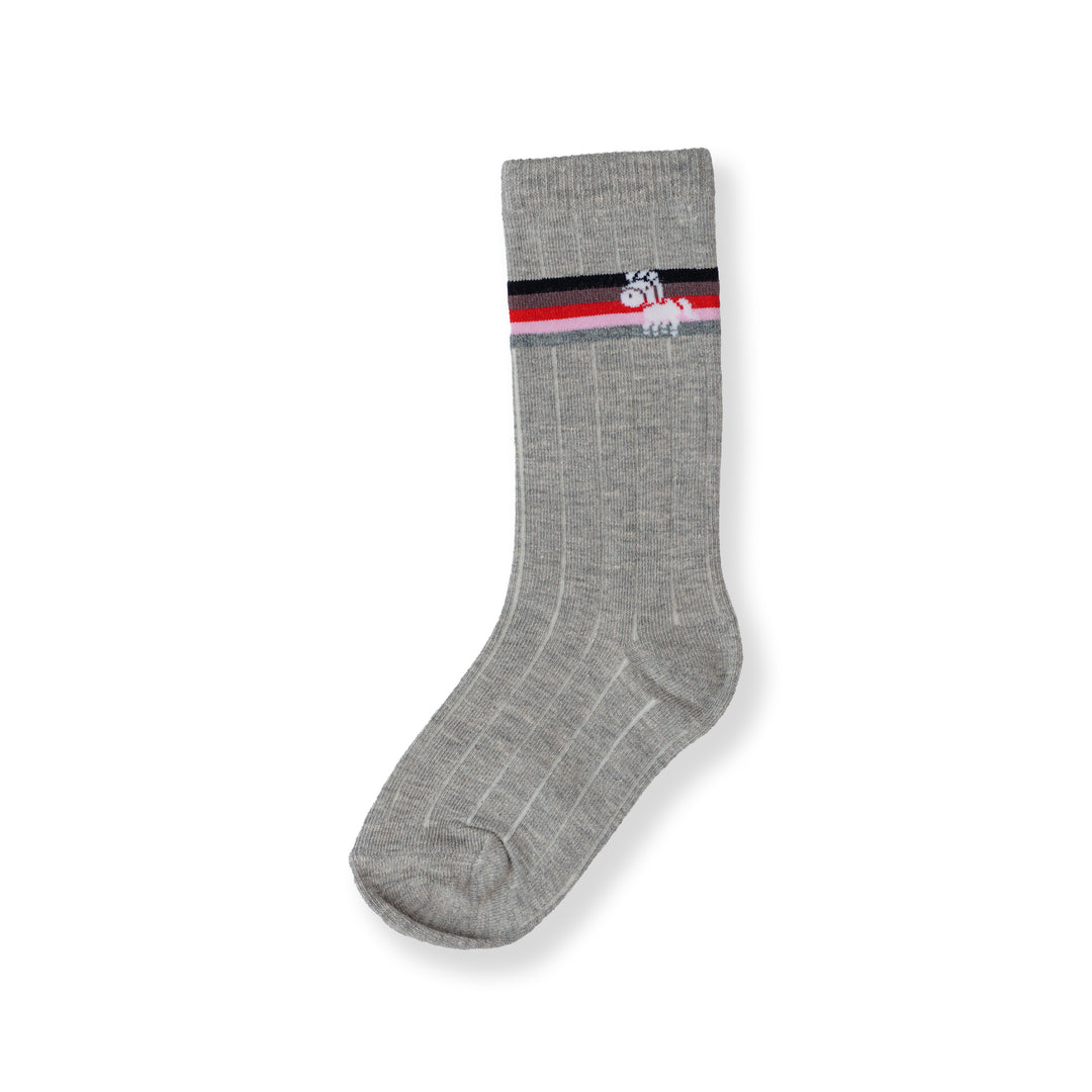 Poney Boy Grey Socks 130-2854
