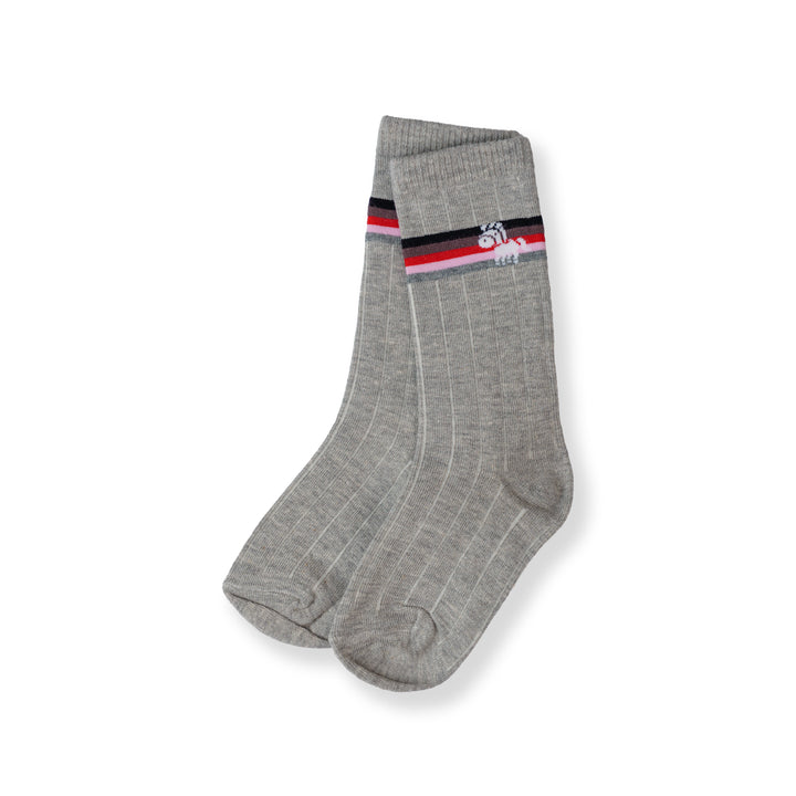Poney Boy Grey Socks 130-2854