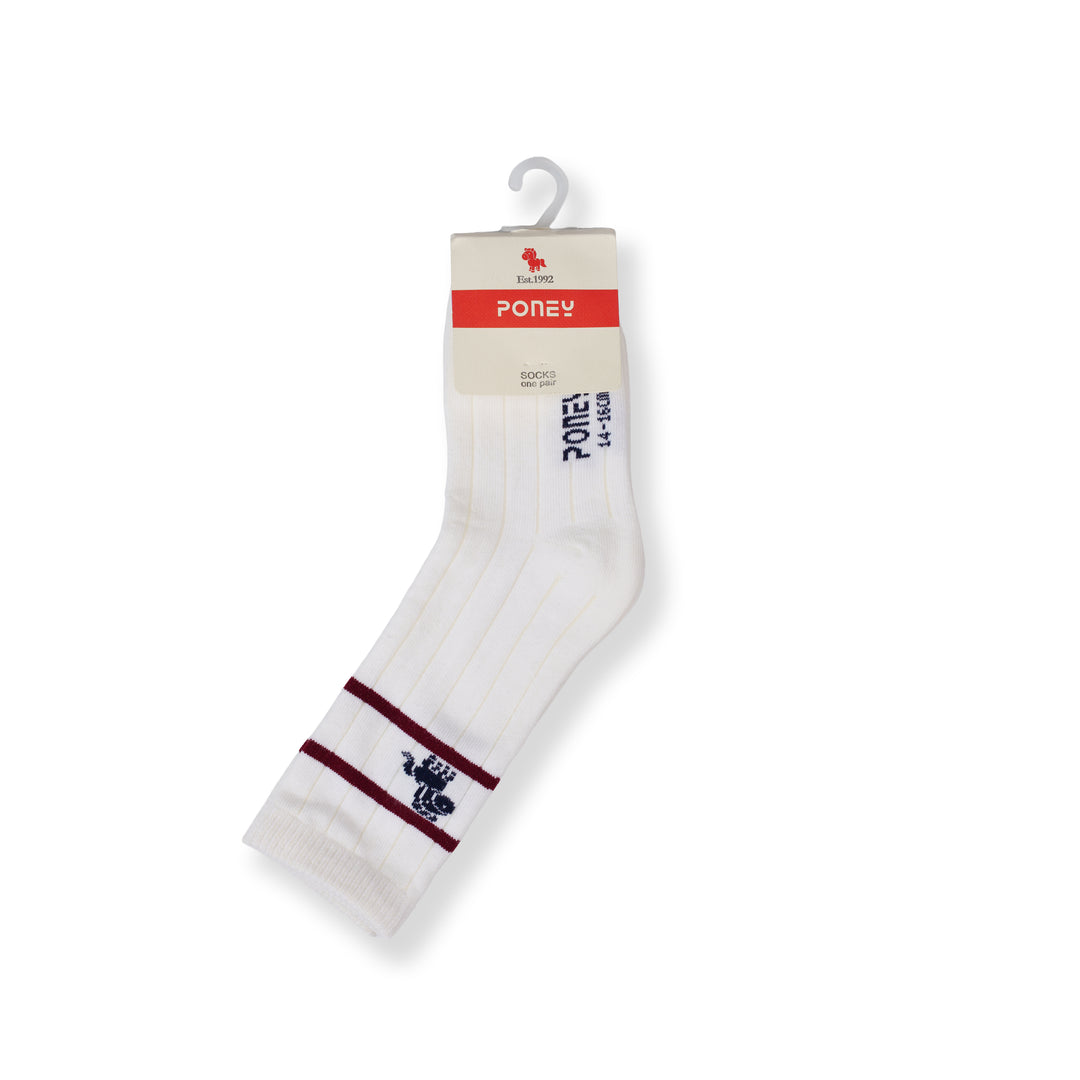 Poney Boy White Socks 130-2855