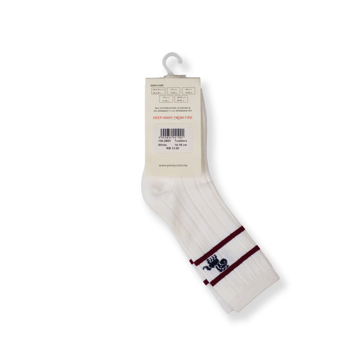 Poney Boy White Socks 130-2855