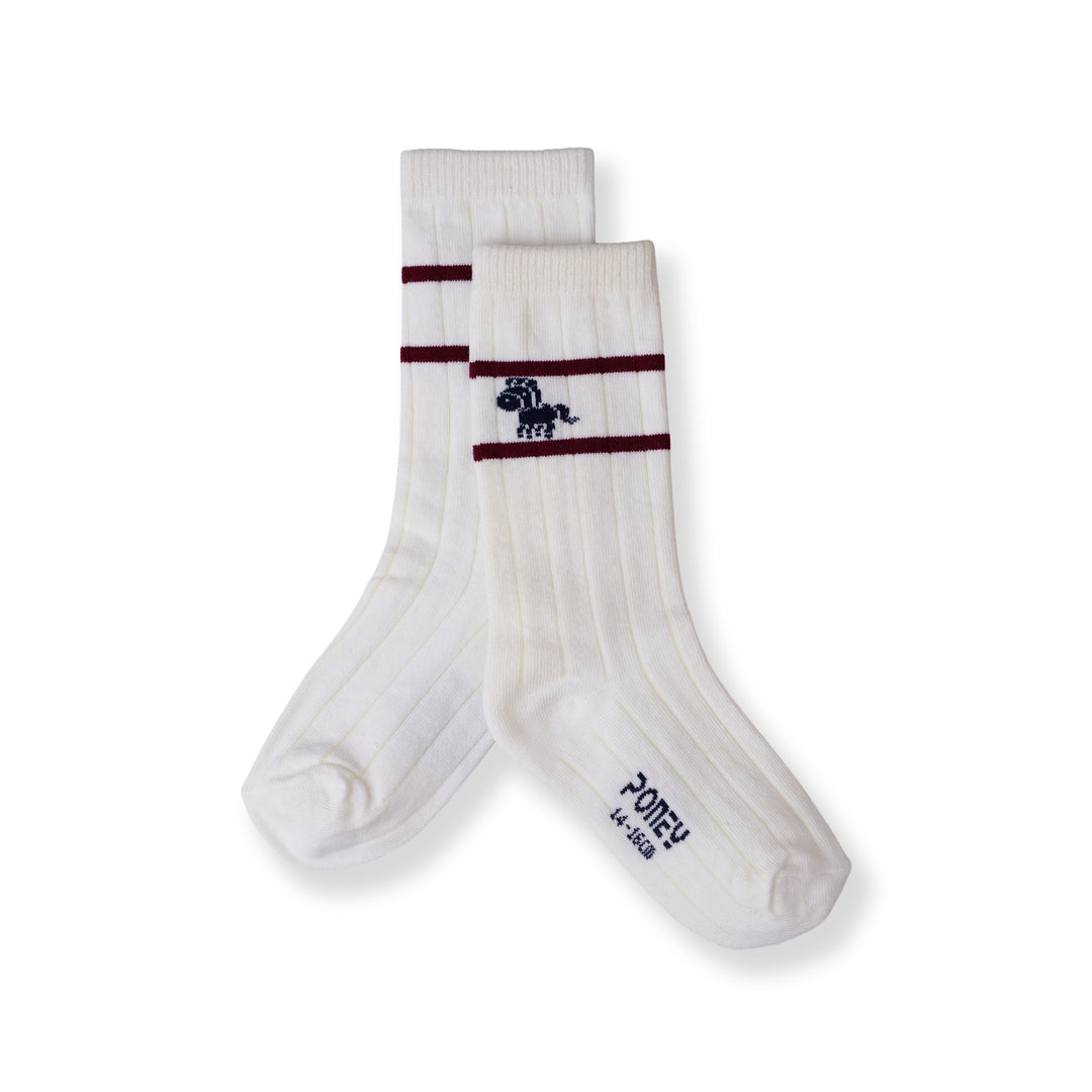 Poney Boy White Socks 130-2855