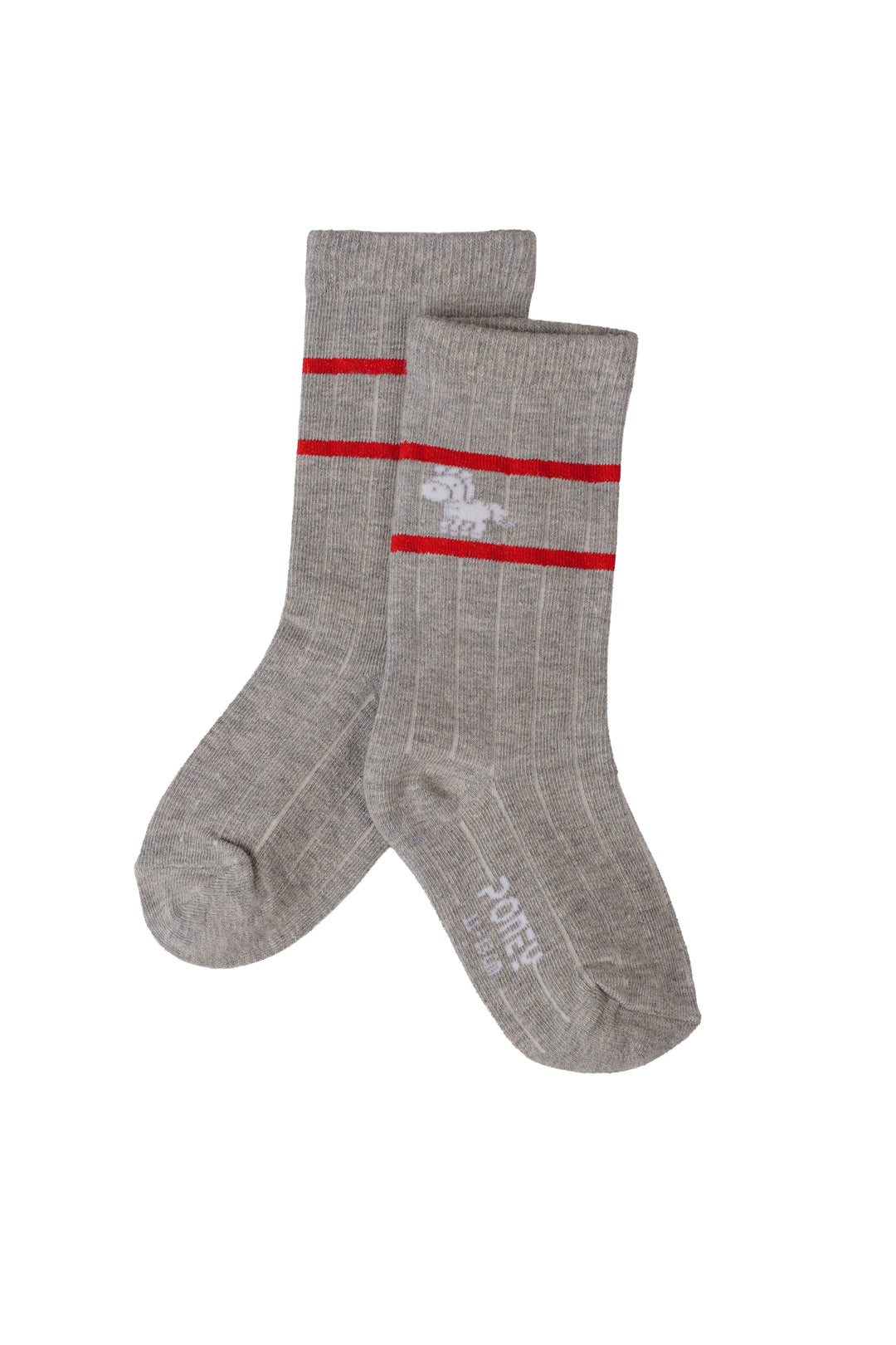 Poney Boy Grey Socks 130-2855
