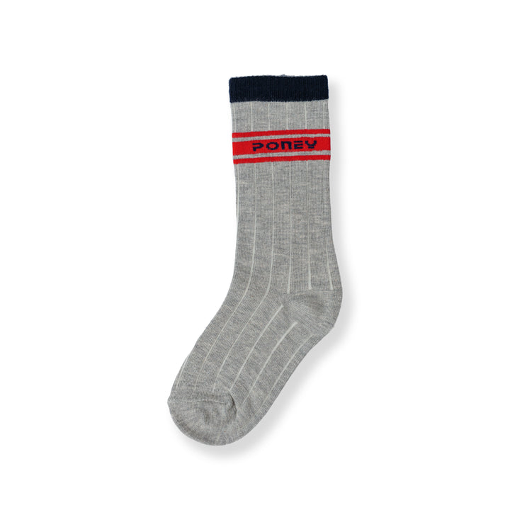Poney Boy Grey Socks 130-2856