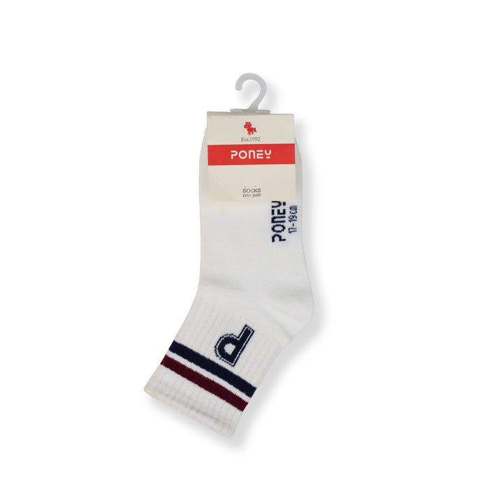 Poney Boy White Socks 130-2858