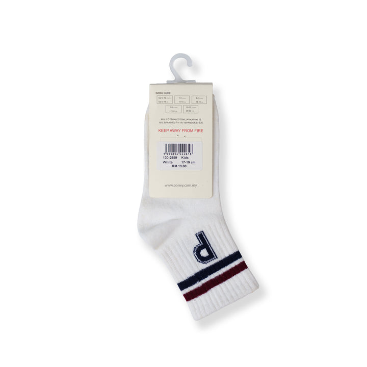 Poney Boy White Socks 130-2858
