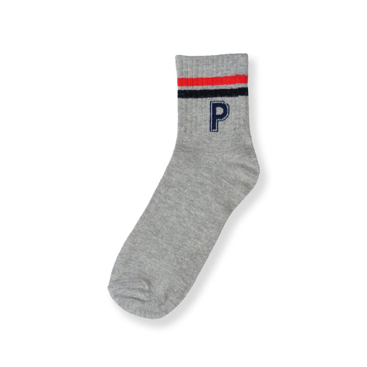 Poney Boy Grey Socks 130-2858