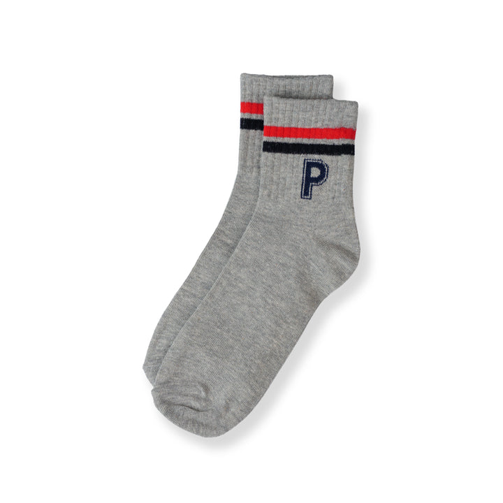 Poney Boy Grey Socks 130-2858