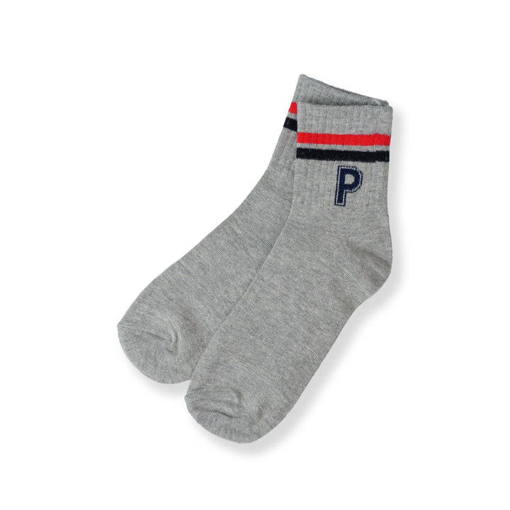 Poney Boy Grey Socks 130-2858