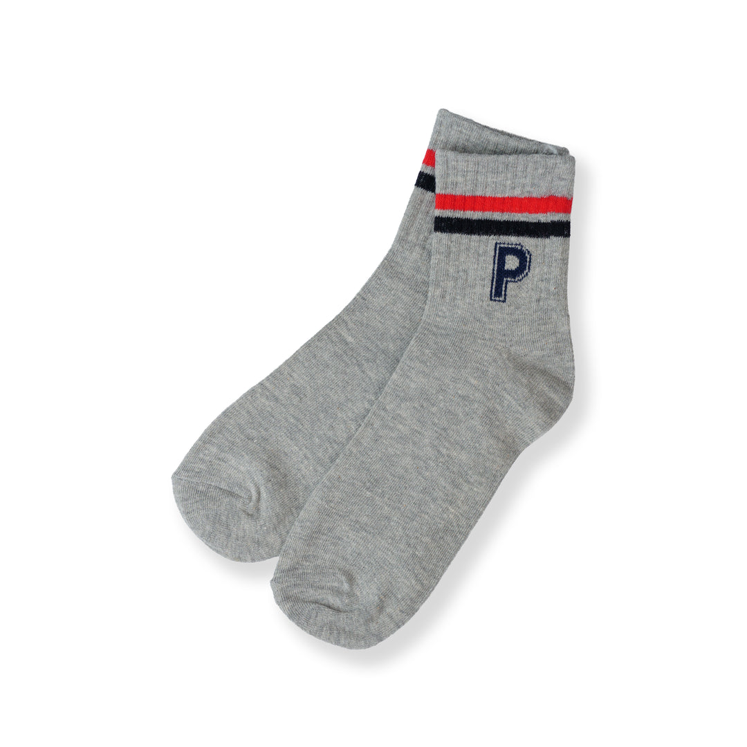 Poney Boy Grey Socks 130-2858