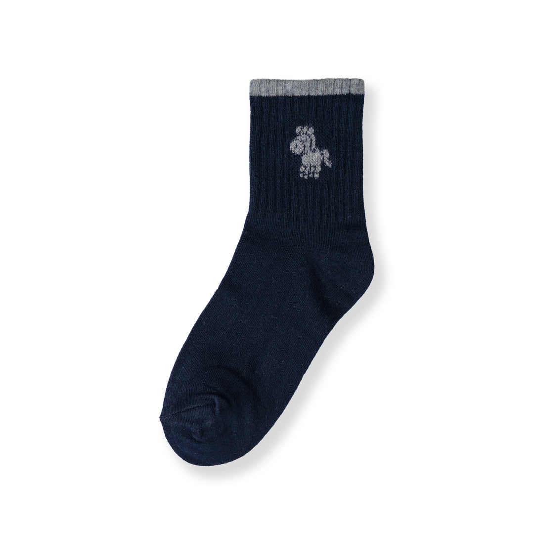 Poney Boy Navy Socks 130-2859