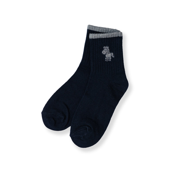 Poney Boy Navy Socks 130-2859
