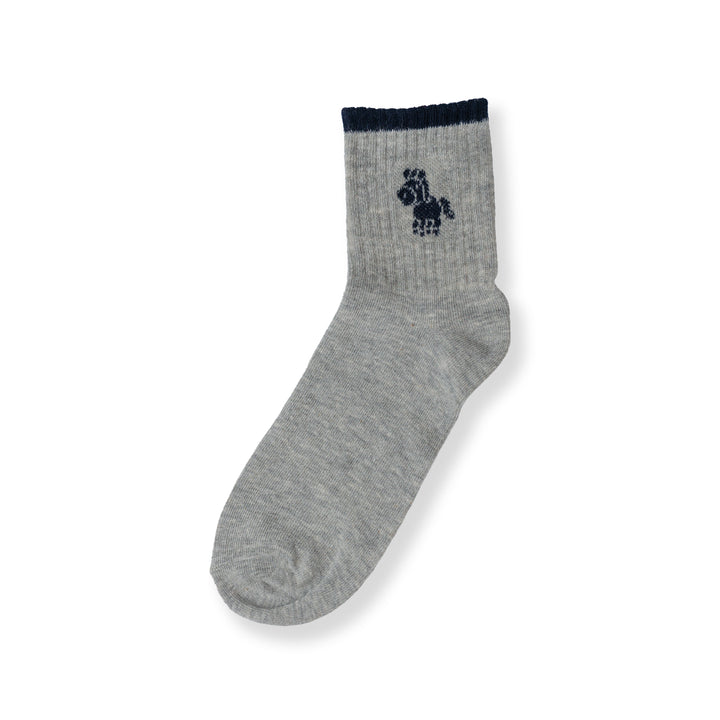 Poney Boy Grey Socks 130-2859