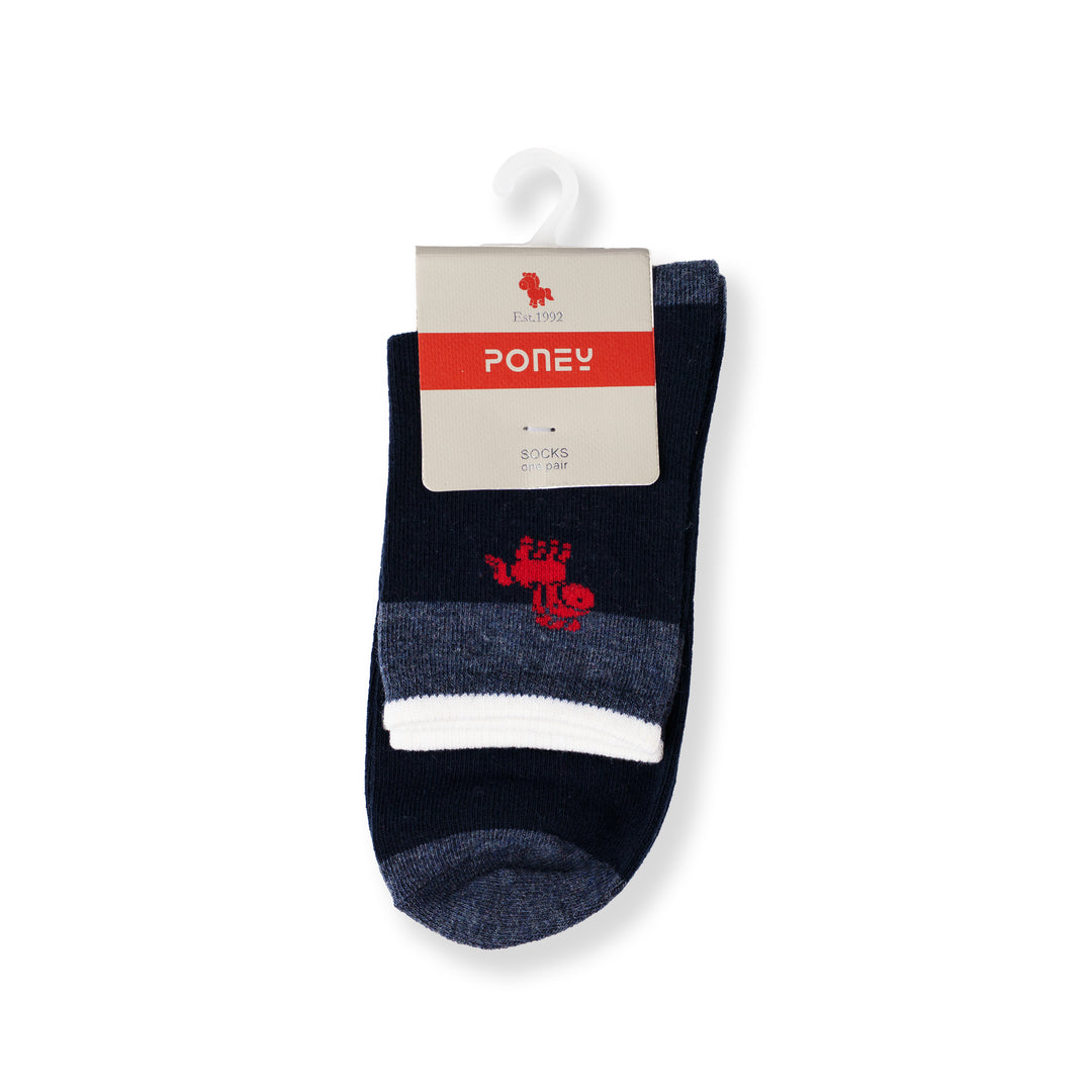 Poney Unisex Midnight Navy Socks 130-3215