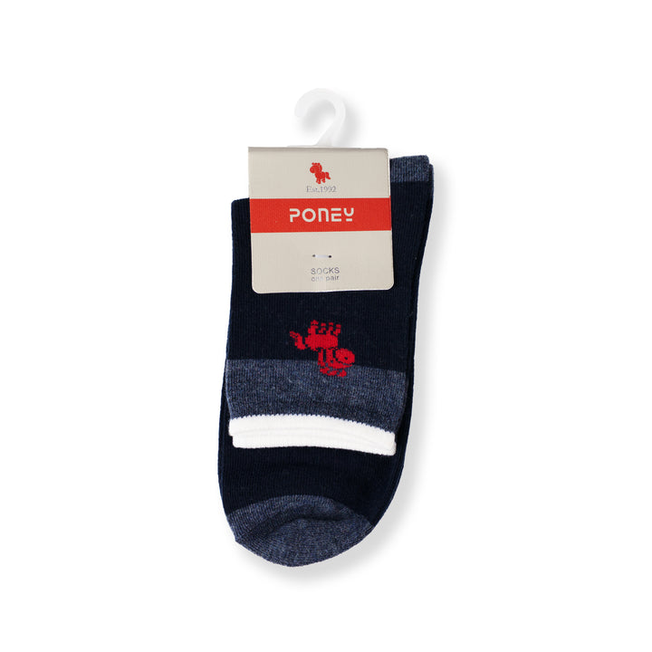 Poney Unisex Midnight Navy Socks 130-3215