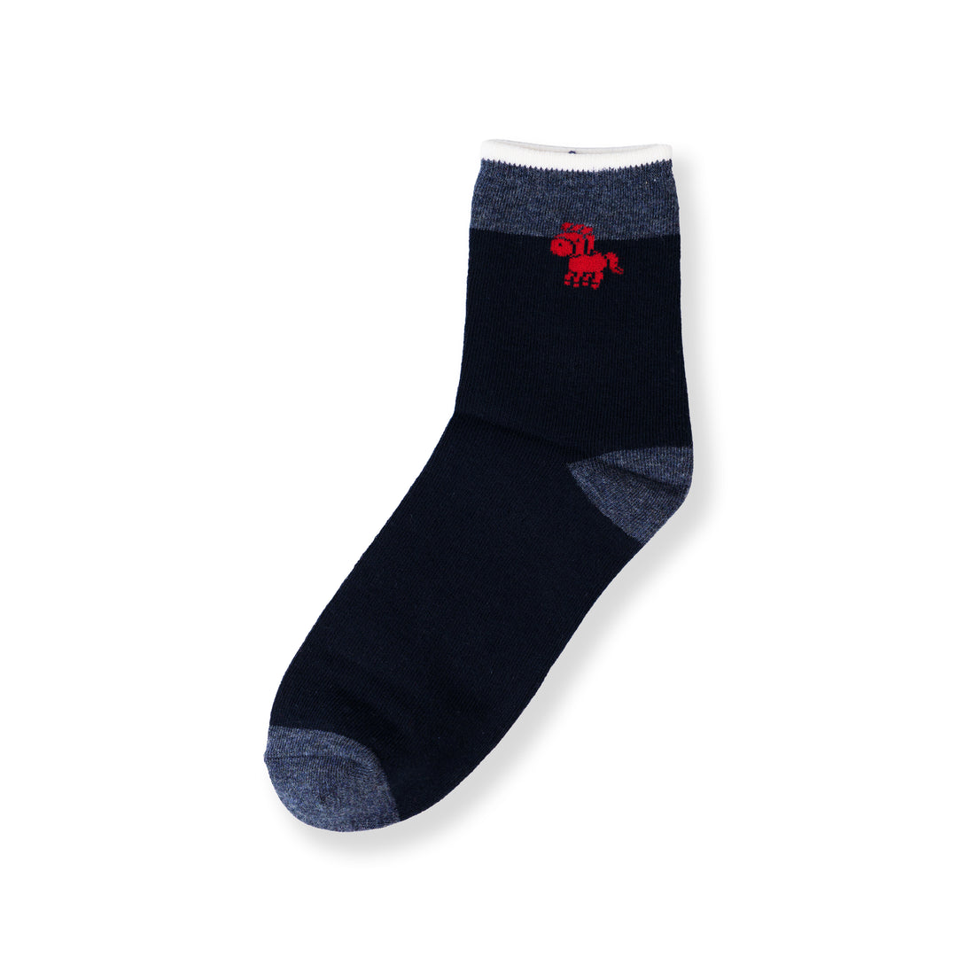 Poney Unisex Midnight Navy Socks 130-3215