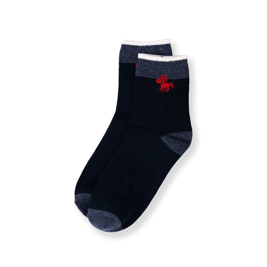 Poney Unisex Midnight Navy Socks 130-3215