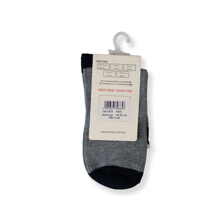 Poney Unisex Melange Socks 130-3215