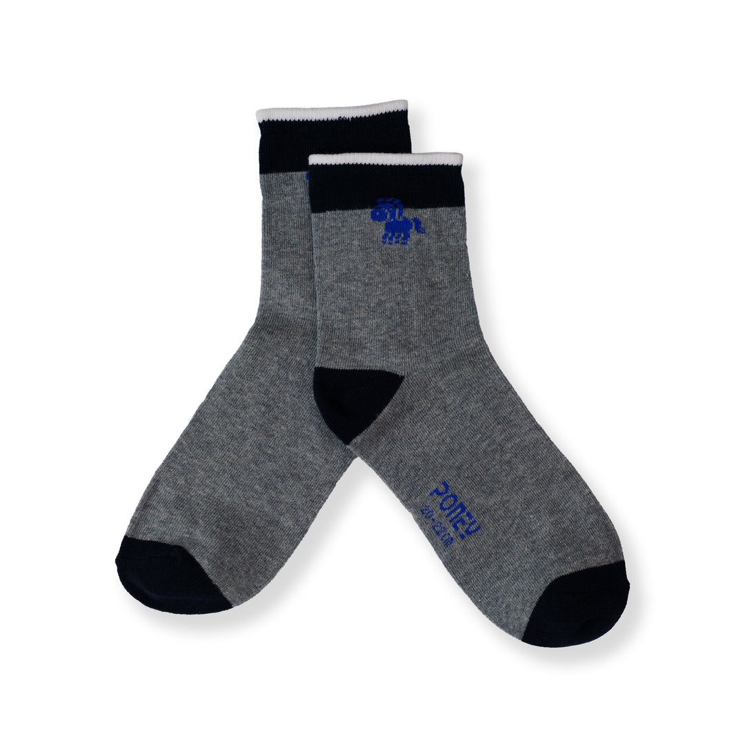 Poney Unisex Melange Socks 130-3215