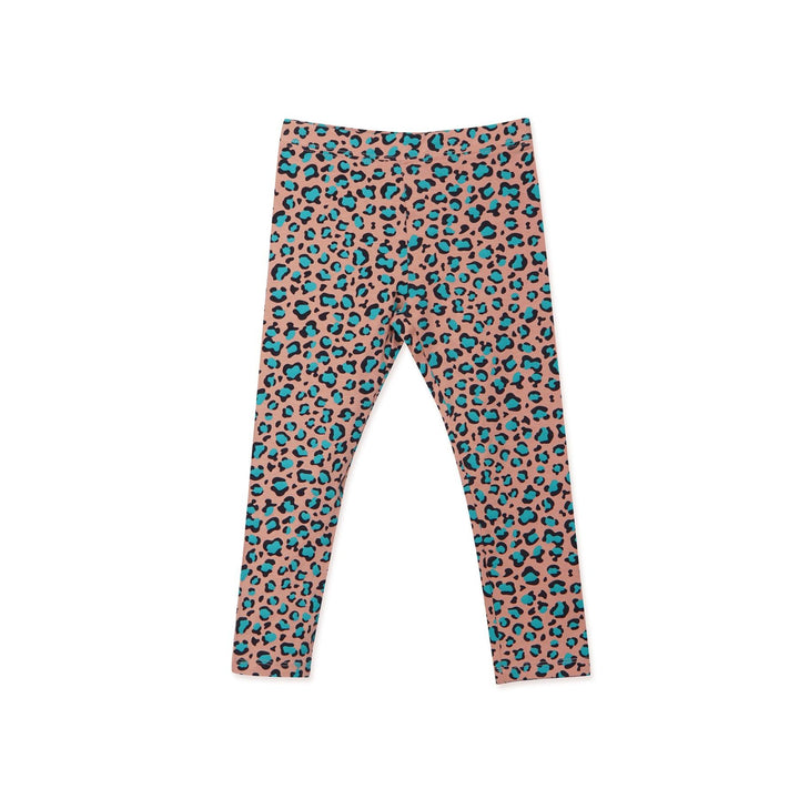 Poney Girls Graphic Leopard Print Leggings