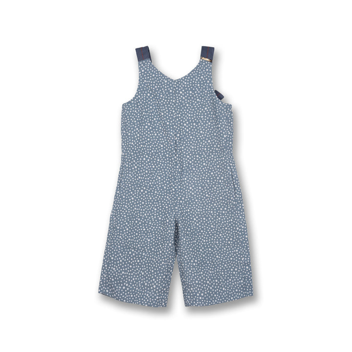 Poney Girls Blue Sleeveless Jumpsuit 3366
