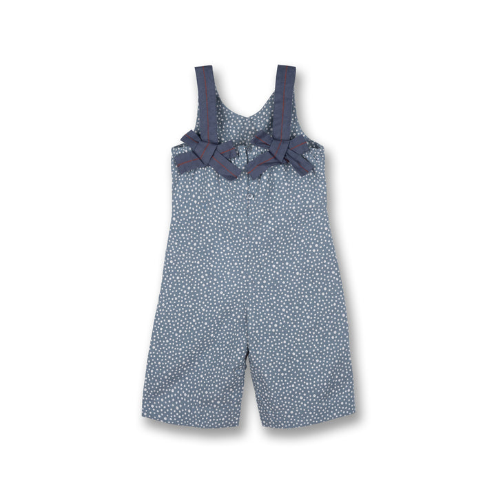 Poney Girls Blue Sleeveless Jumpsuit 3366