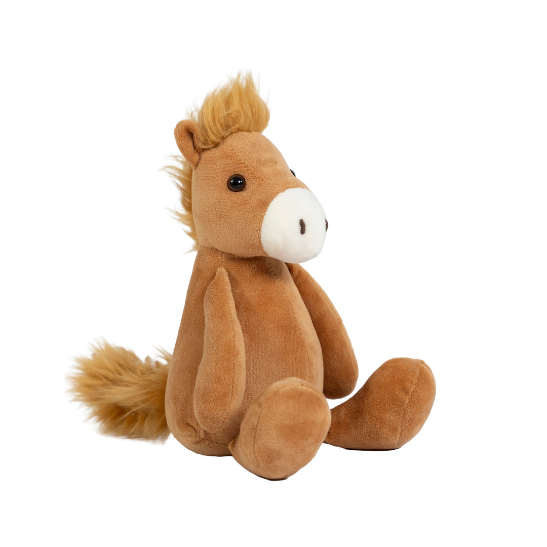 Khaki Cuddly Horse Soft Toy