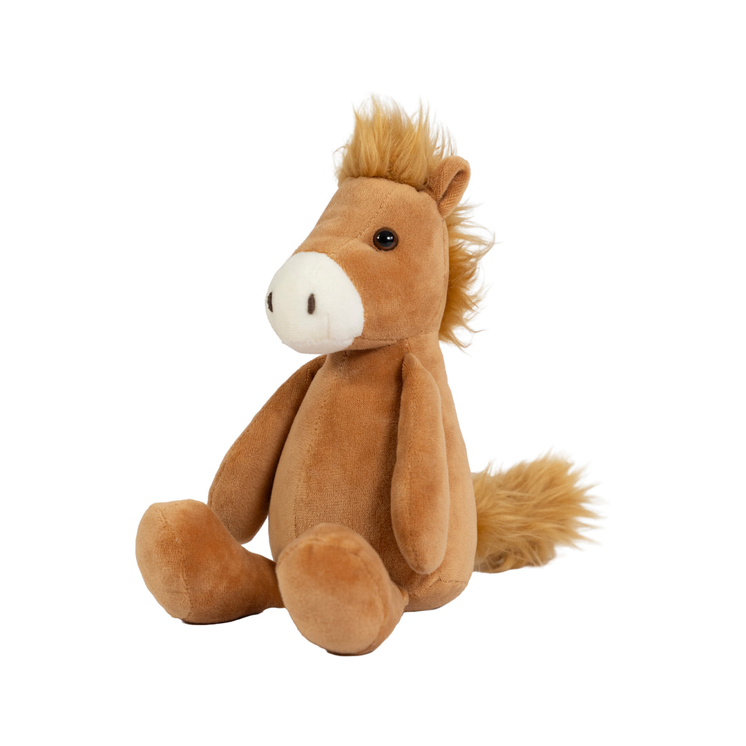 Khaki Cuddly Horse Soft Toy