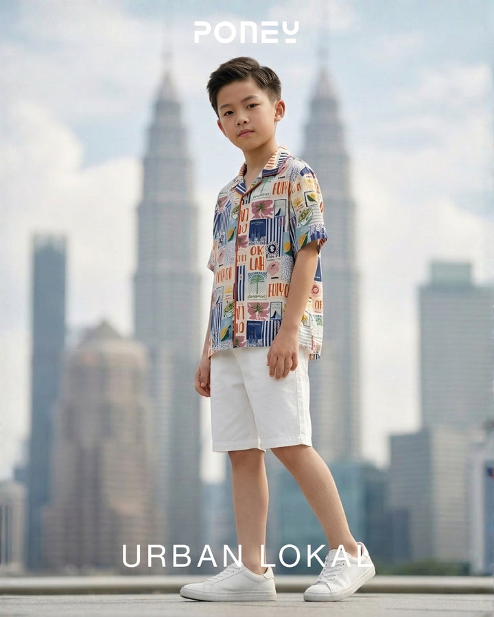 Urban Lokal Prints Bowling Shirt