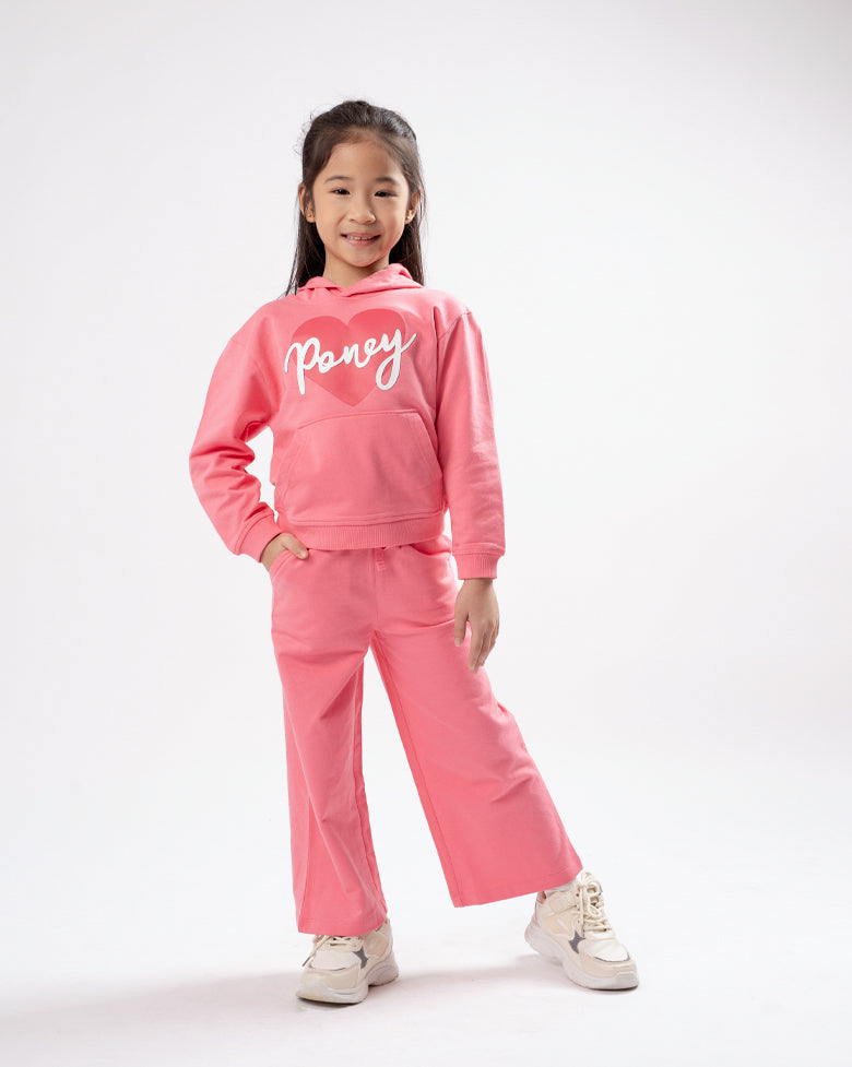 Poney Girls Pink Jogger