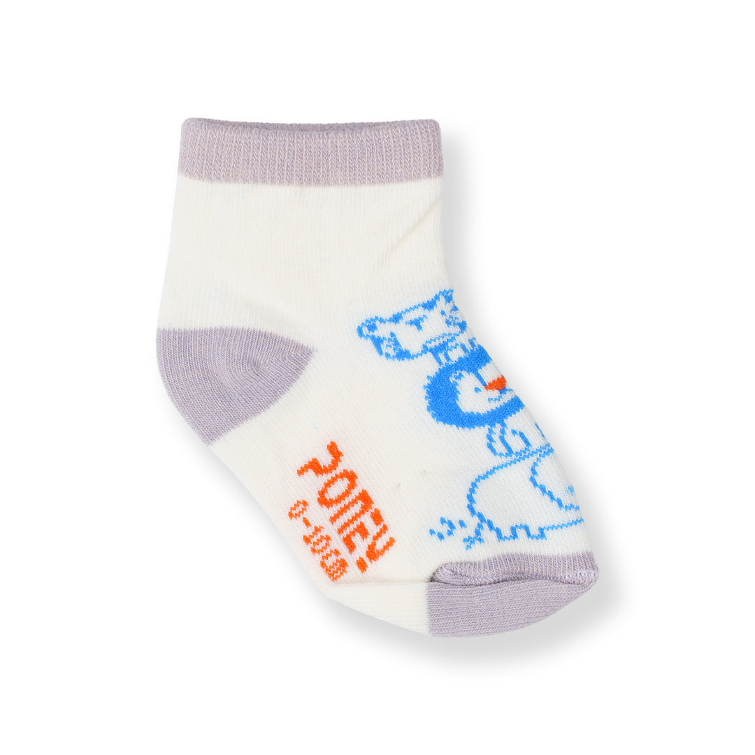 Poney Baby Boys White Socks 2111AB