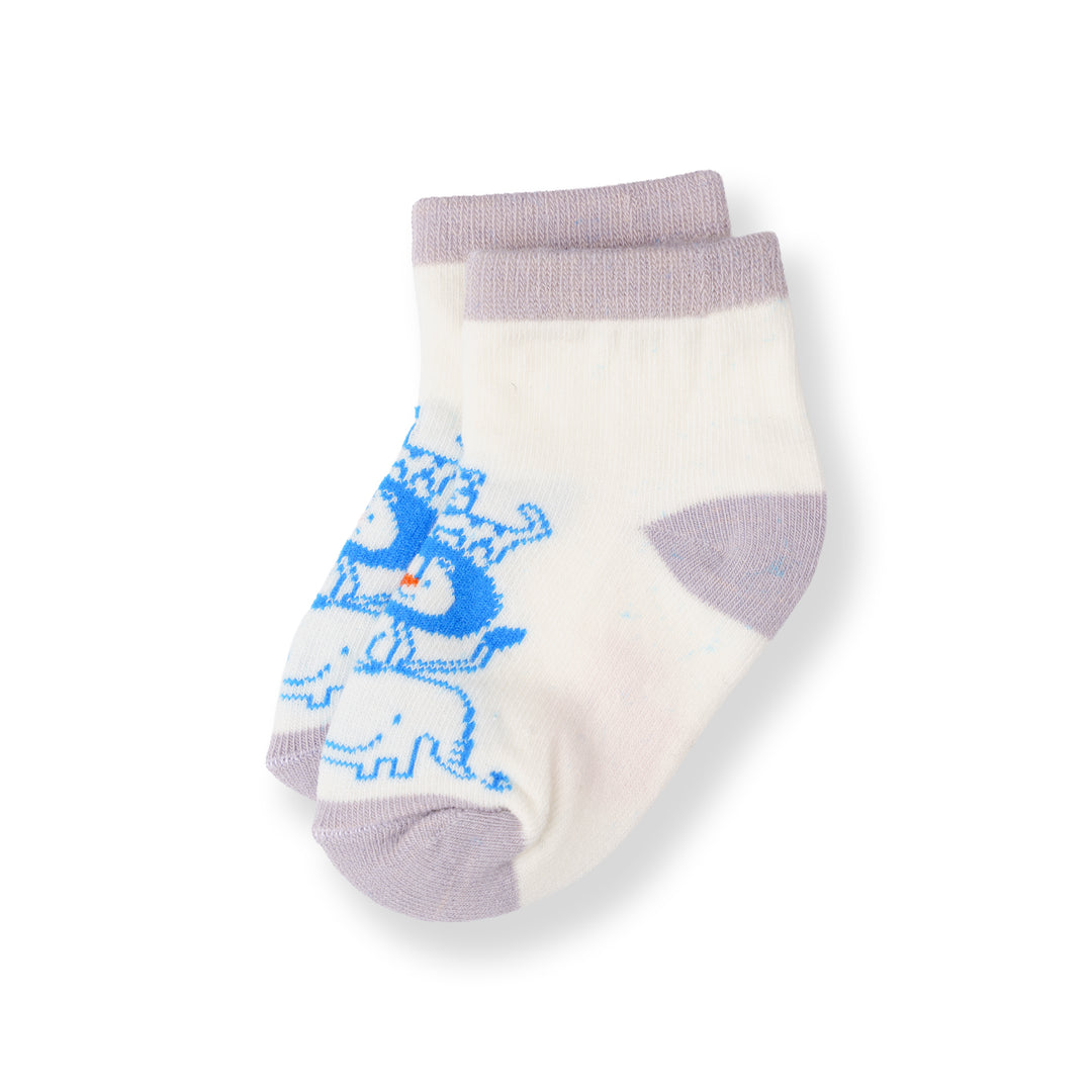 Poney Baby Boys White Socks 2111AB