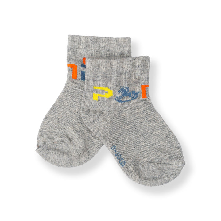 Poney Baby Boys Melange Socks 2113AB