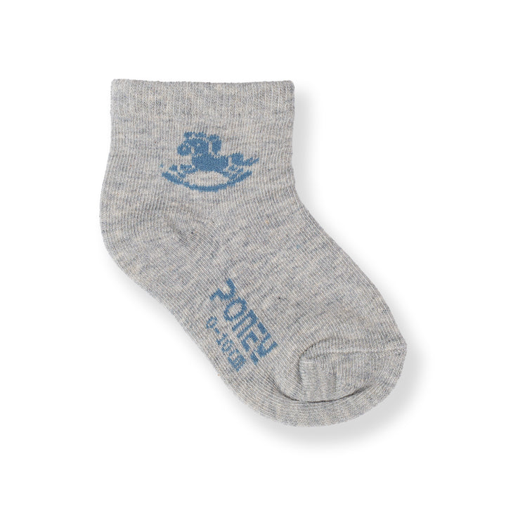 Poney Baby Boys Melange Socks 2114AB