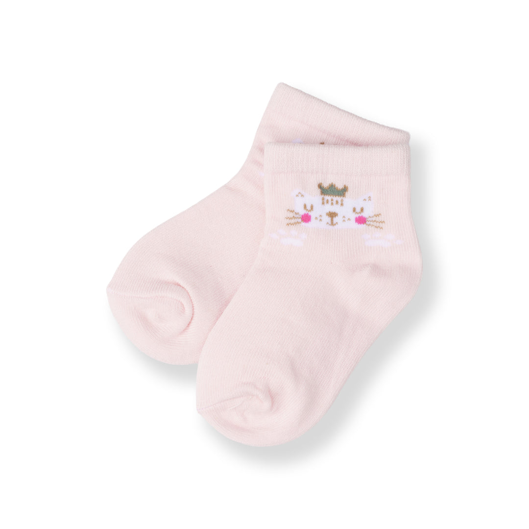Poney Baby Girls Pink Socks 2126AB
