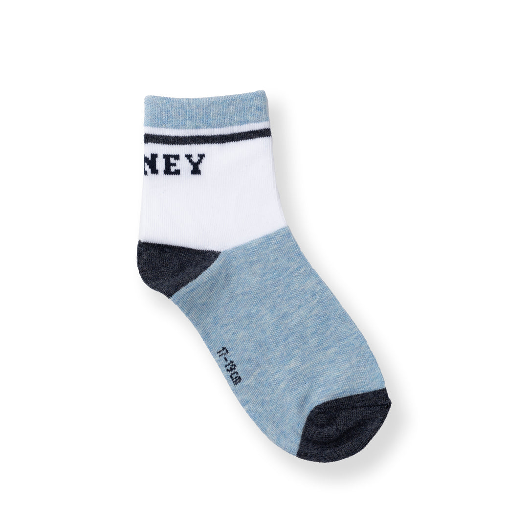 [NEW] Poney Boys Blue 'PONEY' words Socks 2132