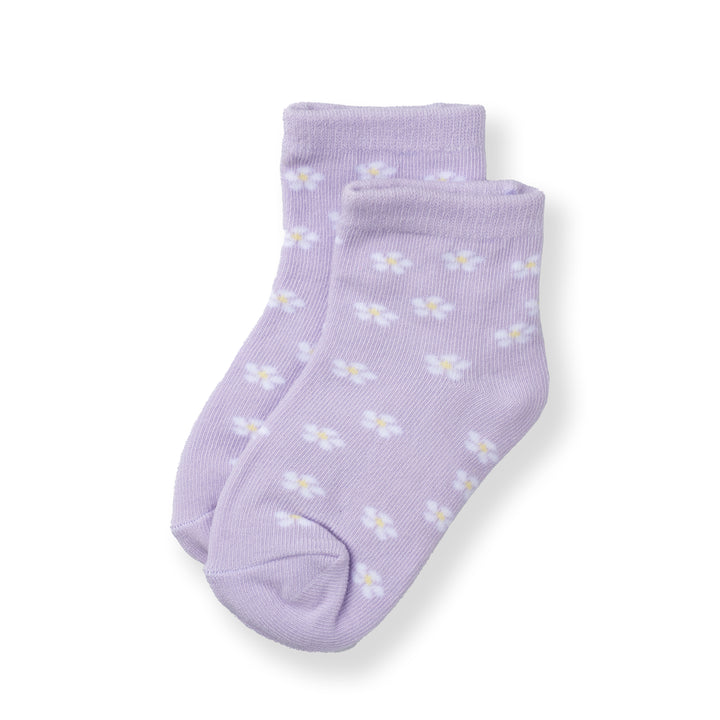[NEW] Poney Girls Light Purple Blossom Socks 2135