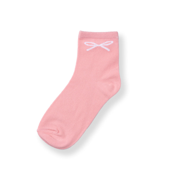 [NEW] Poney Girls Pink Bow Socks 2139
