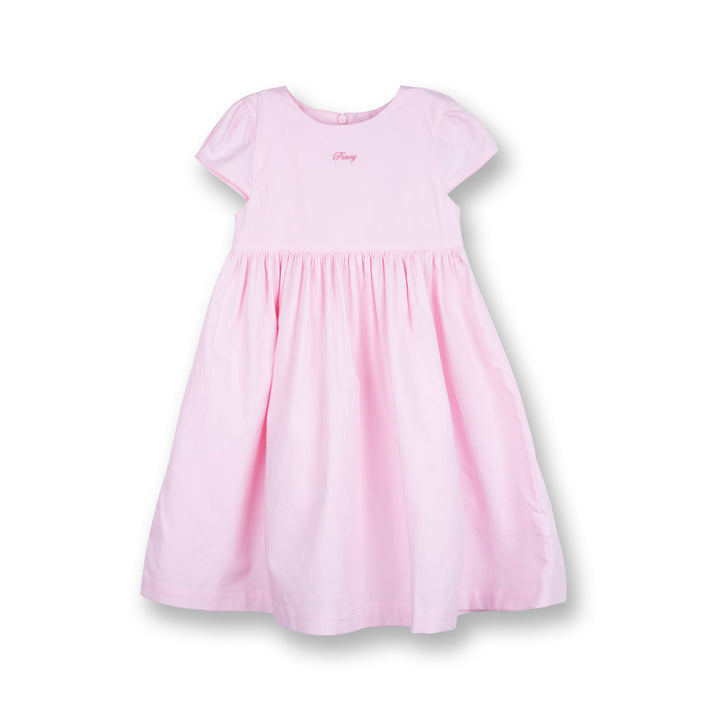 Poney Girls Baby Pink Short Sleeve Dress