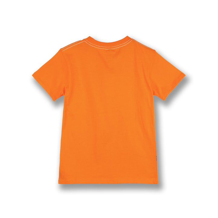 Poney Boys Orange Off The Road Short Sleeve Tee