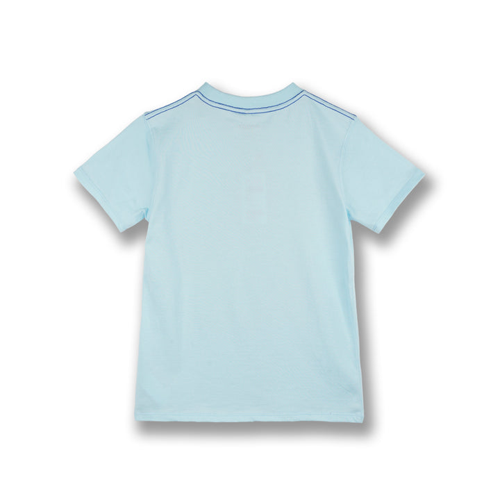 Poney Boys Lt Blue BMX Anatomy Short Sleeve Tee